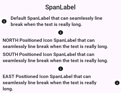 The SpanLabel Component